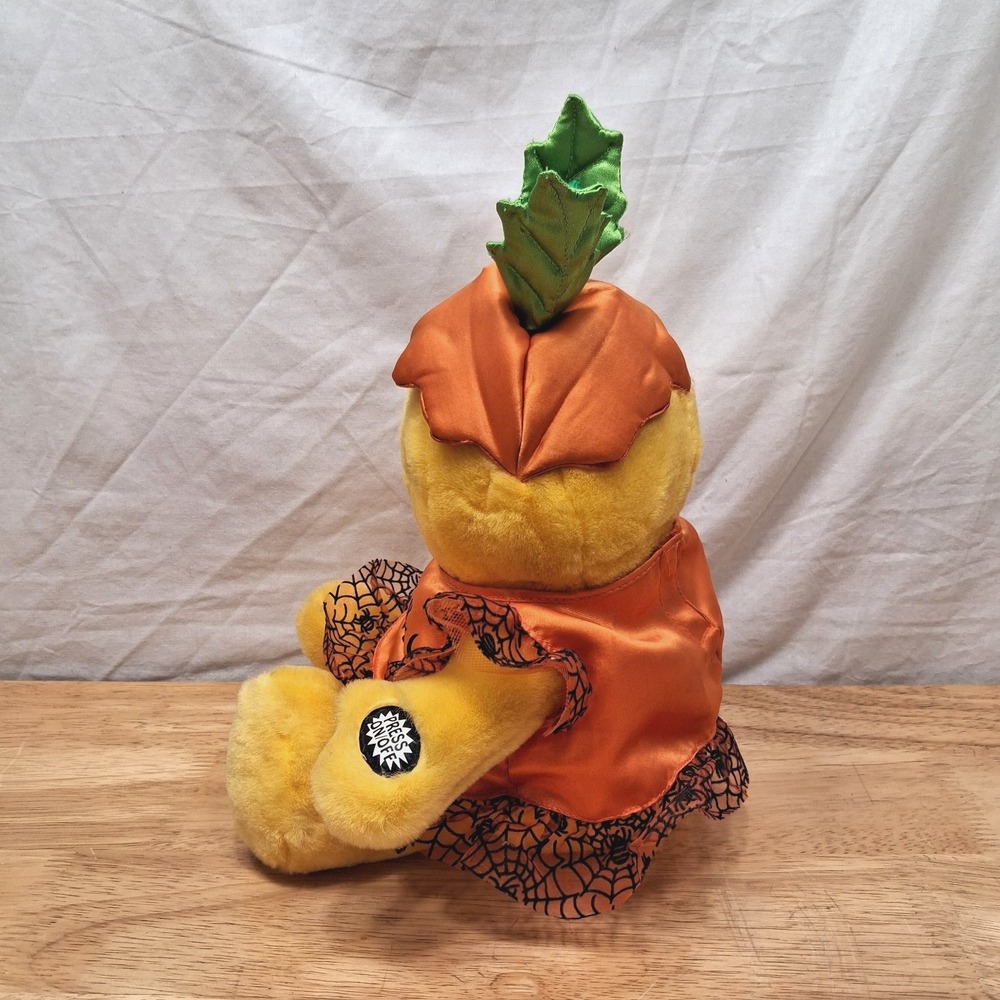 Tickle Wiggle Laughing Electric Smile Face Doll Halloween Decor Pumpkin Costume - Picture 6 of 11